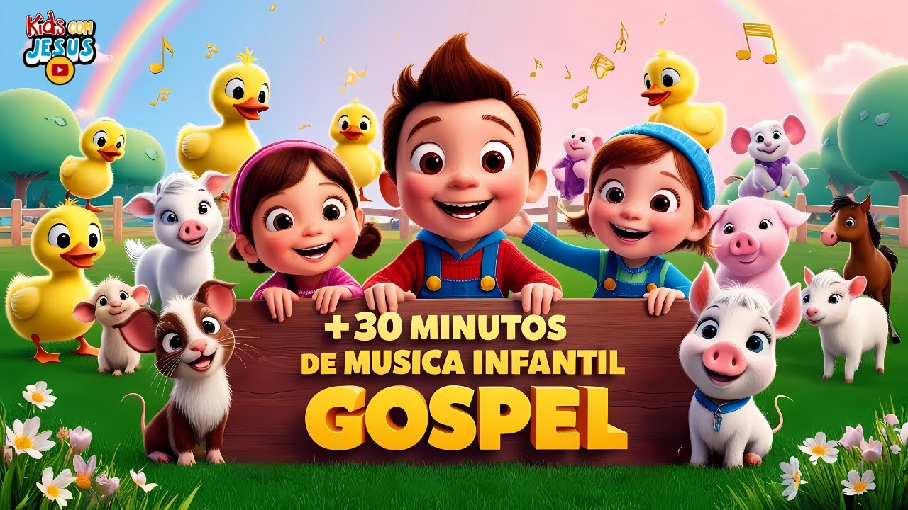 Coletânea De Música Infantil Gospel –  Vem Cantar e dançar !!